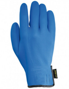 GUANTE NITRILO FOAM BLUE