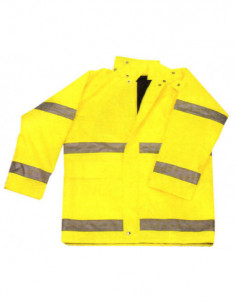 PARKA A.VISIBILIDAD AMAR.FLUOR