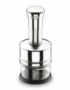 PICADORA MANUAL ACERO INOX