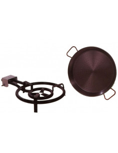 PAELLERO GAS+PAELLA 42CM