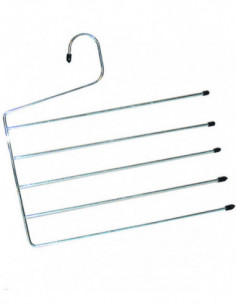 PERCHA METAL PANTALON 5 BARRAS