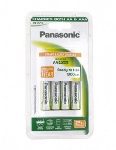 CARGADOR PILAS 2H+4 PILAS AA