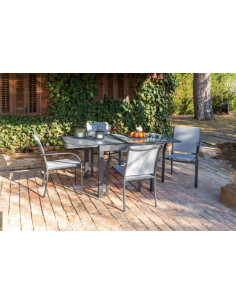 SET MESA EXT + 4 SILLA...