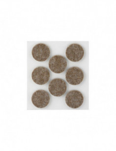 FIELTRO ADHESIVO MARRON