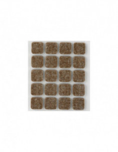 FIELTRO ADHESIVO MARRON