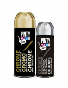 PINTURA SPRAY CROMO PLATA