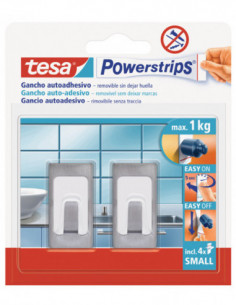 GANCHO S METAL PLACO RECTANGUL 2