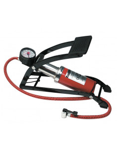 BOMBA INFLADO PIE C/MANOMETRO 2