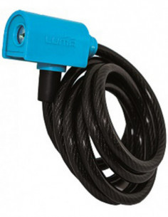 CABLE BLINDADO ESPIRAL AZUL 2