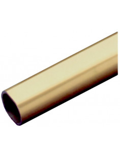 TUBO ARMARIO OVALADO ORO 4 MT 2