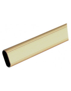 TUBO ARMARIO OVALADO ORO 4 MT 2