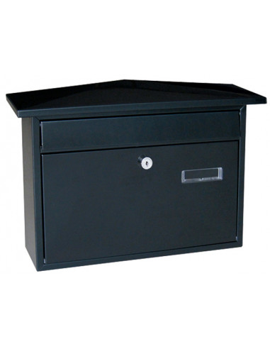 BUZON EXT ACERO NEGRO ANETO