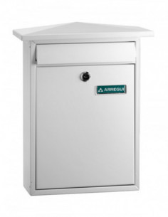 BUZON EXTERIOR ACERO BLANCO 2