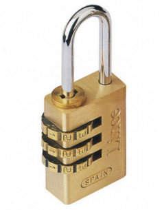 CANDADO COMBINACION BLISTER 2