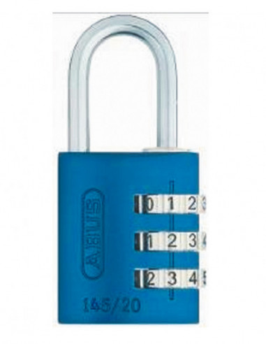 CANDADO COMBINACION REPR AZUL