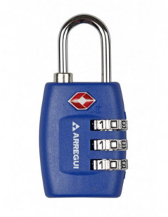 CANDADO TSA ZINC/ABS COMBINAC 2