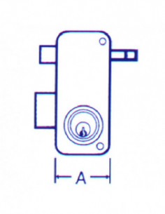 CERRADURA SOBREPONER DCHA 2