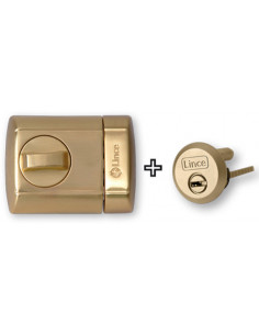 CERRADURA SOBREP POMO SEG LT 2