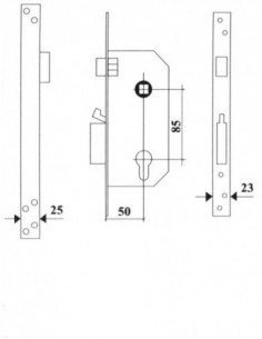 CERRADURA SEGURIDAD LT T10 2