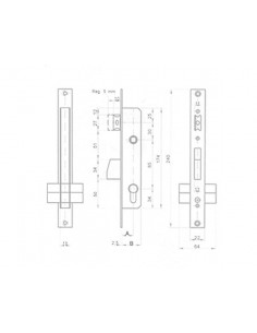 CERRADURA EMBUTIR MET PICAP 2