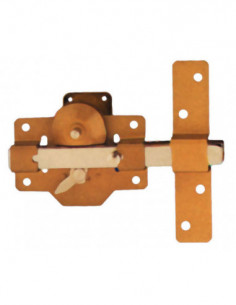 CERROJO SEGURIDAD ORO C/PALANC 2