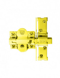 CERROJO UVE DORADO 2