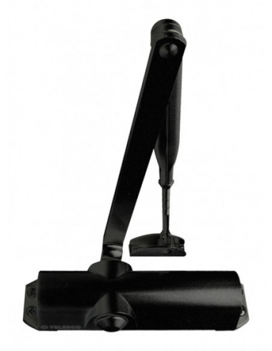 CIERRAPUERTA CR NEGRO UNIK3500