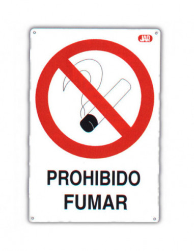 SEÑAL FIJA PROHIBIDO FUMAR