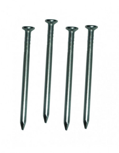 PUNTAS ACERO C/PLANA ZN C/1000