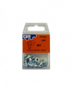 ARANDELA PLANA ZN C/90 PZS 2