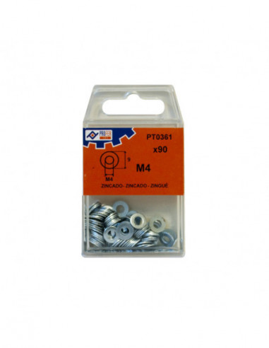 ARANDELA PLANA ZN C/90 PZS