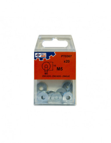 ARANDELA PLANA ANCHA ZN C/20