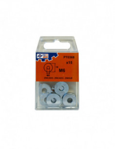 ARANDELA PLANA ANCHA ZN C/15 2