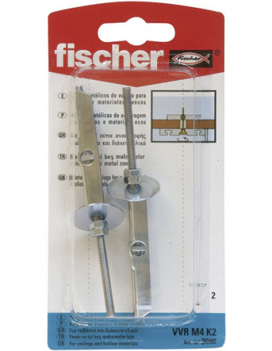 GANCHO CIELO RASO BL 2 VH M4