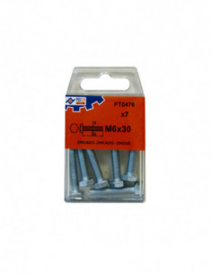 TORNILLO DIN933 C/EXAG ZN C/7 2