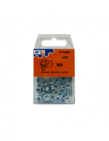 TUERCA EXAGONAL DIN934 ZN C/30