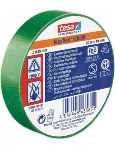 CINTA AISLANTE VERDE