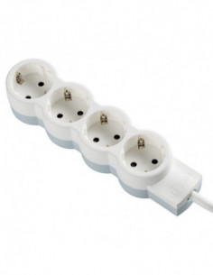 BASE MULT 4Tx2P TT S/I BLANCO 2