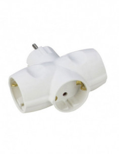 ADAPTADOR TRIP SCHUKO 250V BCO 2