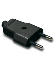 CLAVIJA BIPOLAR 6-10 AMP NEGRO 2