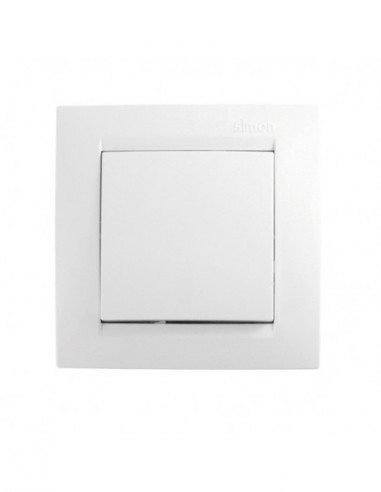 CONMUTADOR EMPOTRAR BLANCO