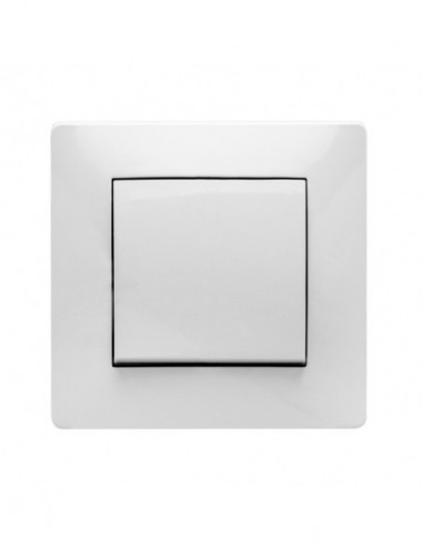 CONMUTADOR EMPOTRAR BLANCO