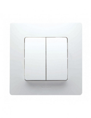 DOBLE CONMUTADOR BCO