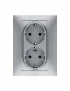 BASE ENCHUFE EMPOTRAR DOBLE... 2