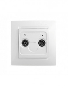 TOMA TV EMPOTRAR BLANCO 2