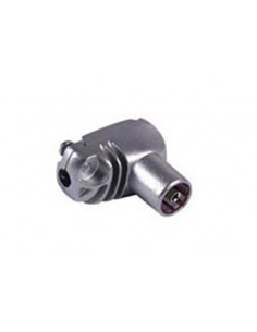 CONECTOR TV ACODADO H METALICO 2