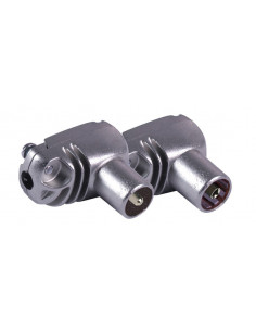 CONECTOR TV ACODADO M/H METALI 2