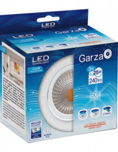 FOCO LED LAMP INT EMPO RED BCO 2