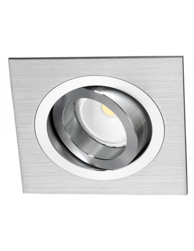 FOCO LED ORIENTABLE CUADRAD.ALUMINI