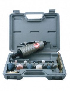 AMOLADORA RECTA NEUMAT+MUELAS 2